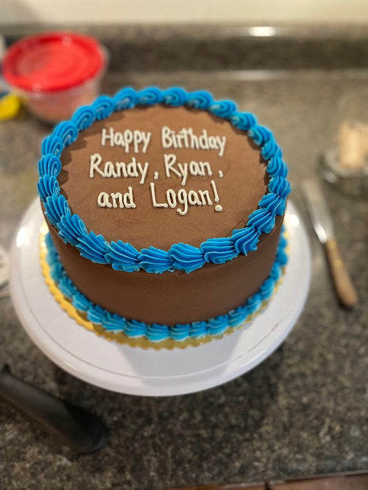 Custom Message Cake